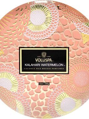 Voluspa Kalahari Watermelon 3 Wicks Candle